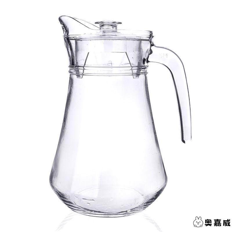 大量杯玻璃冷水瓶家用耐高温防爆盛凉白开水鸭嘴壶扎杯倒果汁容器,淘宝优惠券,粉丝福利购,淘宝优惠卷