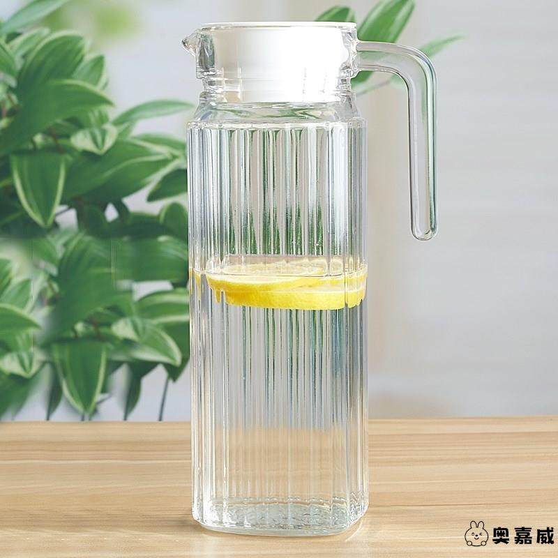 大量杯玻璃冷水瓶家用耐高温防爆盛凉白开水鸭嘴壶扎杯倒果汁容器,淘宝优惠券,粉丝福利购,淘宝优惠卷