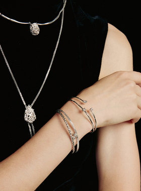 ATELIERSO原创设计925纯银手镯