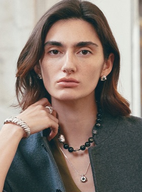 AtelierSo25AW方糖黑曜石项链