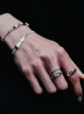 ATELIERSO 26SS纹理别针手链