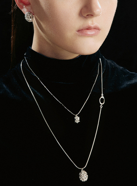 ATELIERSO925纯银原创设计项链