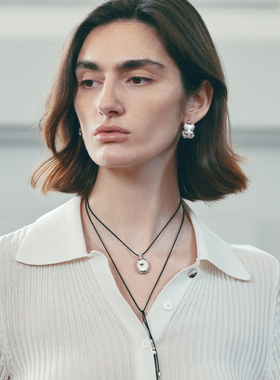 ATELIERSO香水瓶蜡绳项链