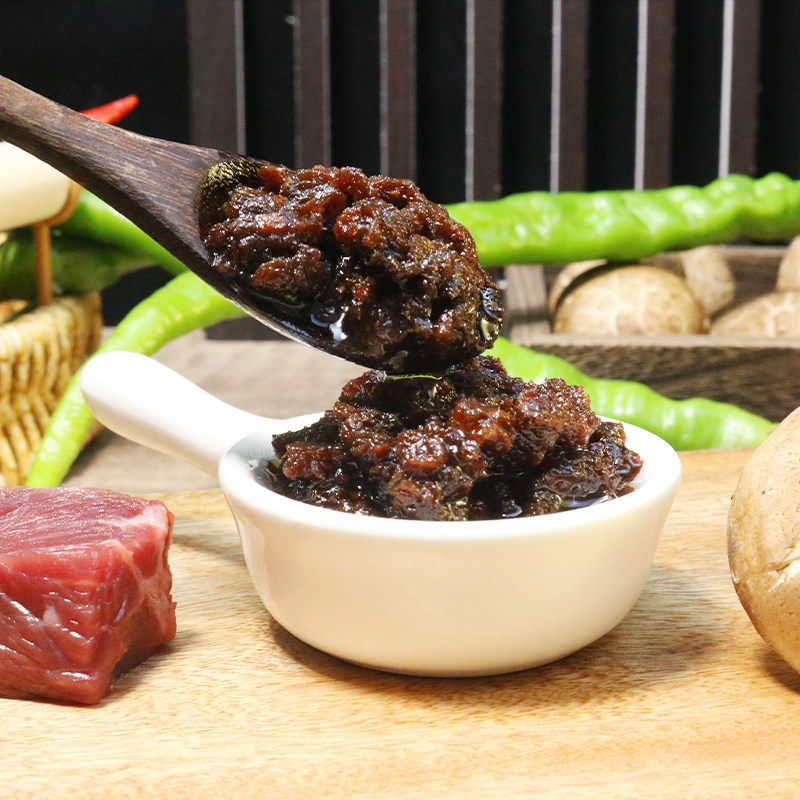 正宗牛肉酱香菇酱香辣拌饭下饭酱辣椒酱瓶装调味品辣酱蘸酱200克,淘宝优惠券,粉丝福利购,淘宝优惠卷