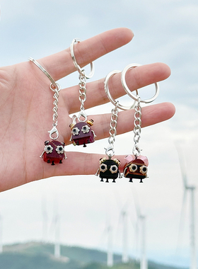 【百变派乐特】手工制作成品机器人项链挂坠木制迷你吊坠情侣链子