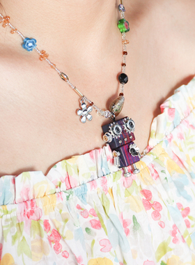 木小魔成品项链包挂朋克风