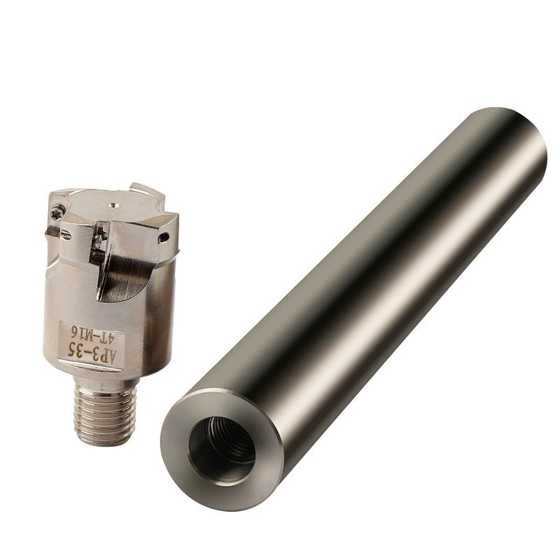 MFT钨钢锁牙刀杆防震抗震硬质合金锁牙式内螺加长刀杆CNC加工中心 - 图3