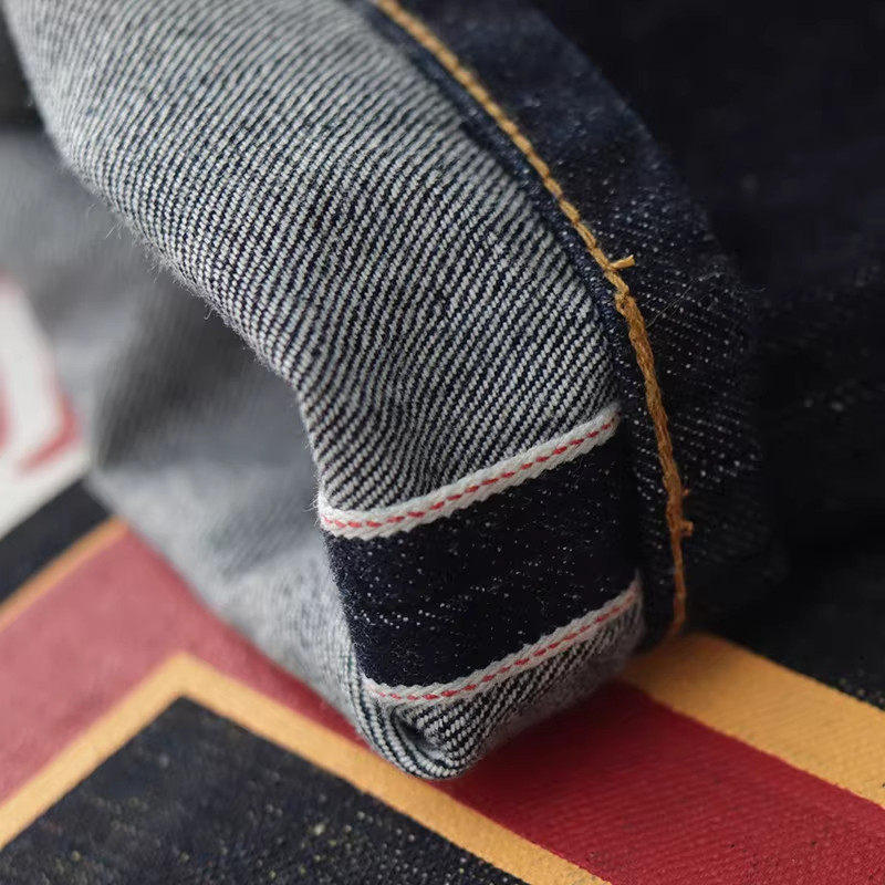 大码春秋重磅赤耳丹宁牛仔裤男高腰美式复古休闲阿美咔叽直筒长裤,淘宝优惠券,粉丝福利购,淘宝优惠卷