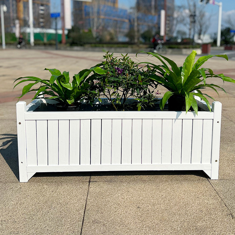 花箱户外防腐木花盆庭院种植箱室外阳台露台花园花槽花坛花池,淘宝优惠券,粉丝福利购,淘宝优惠卷