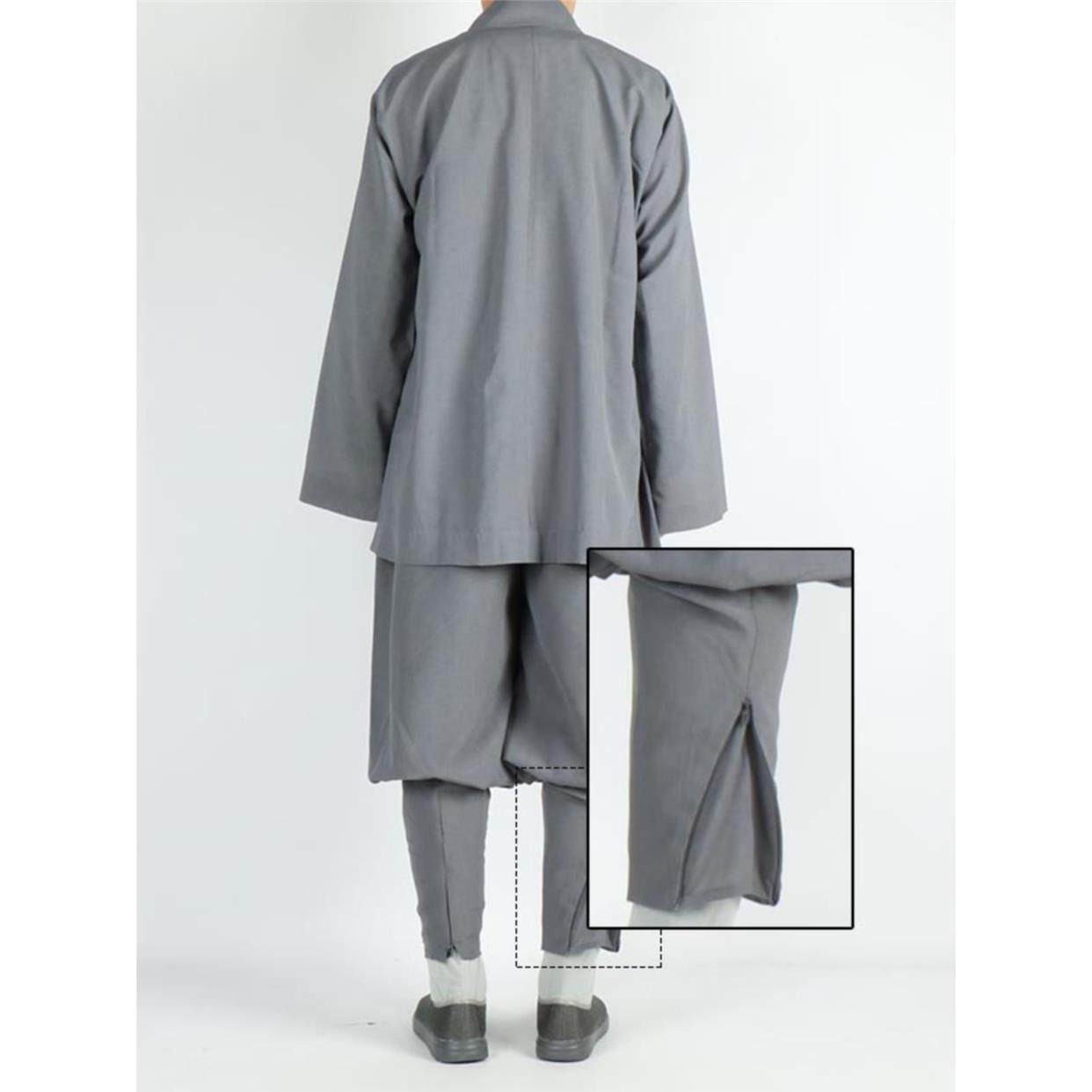 夏季僧服男免绑腿麻纱短褂僧衣薄款小褂套装透气吸汗僧人和尚服女,淘宝优惠券,粉丝福利购,淘宝优惠卷