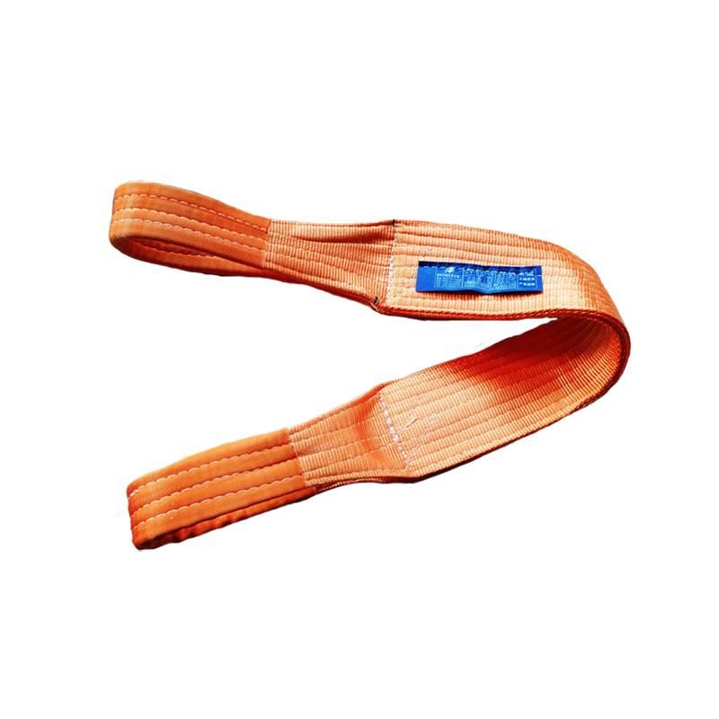 5T8m双扣扁平吊带国标工业起重吊装带可定制6吨4米8t行车吊车吊绳 - 图3