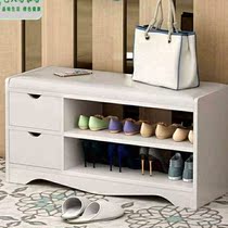 Door-to-mouth swapped shoes stool Soft bag Cushions Shoes Cabinet Home starter Home Shoes Cabinet Swapped Shoes Stool Style Doorway Wear stools