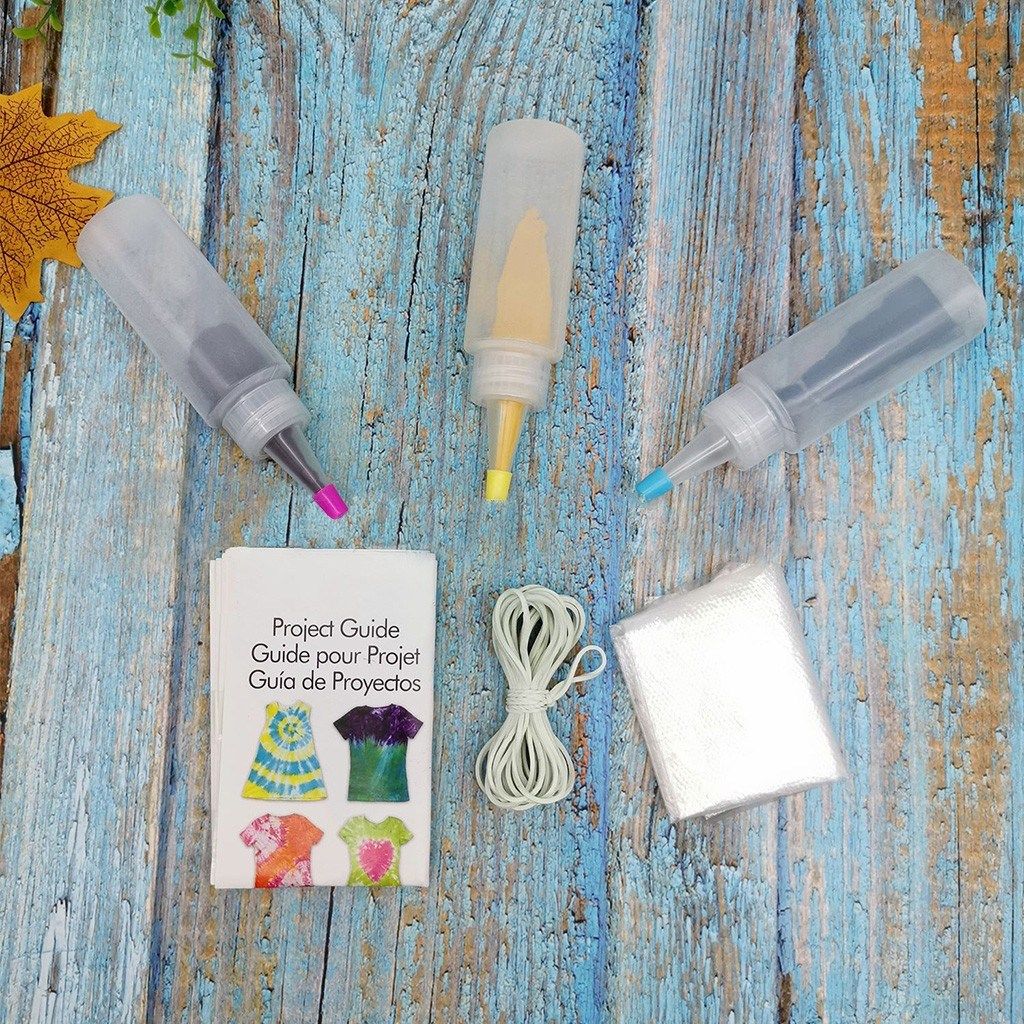 Fabric Textile Tie Dye Kit 3/12/18 Colors DIY Design Safe N_虎窝淘