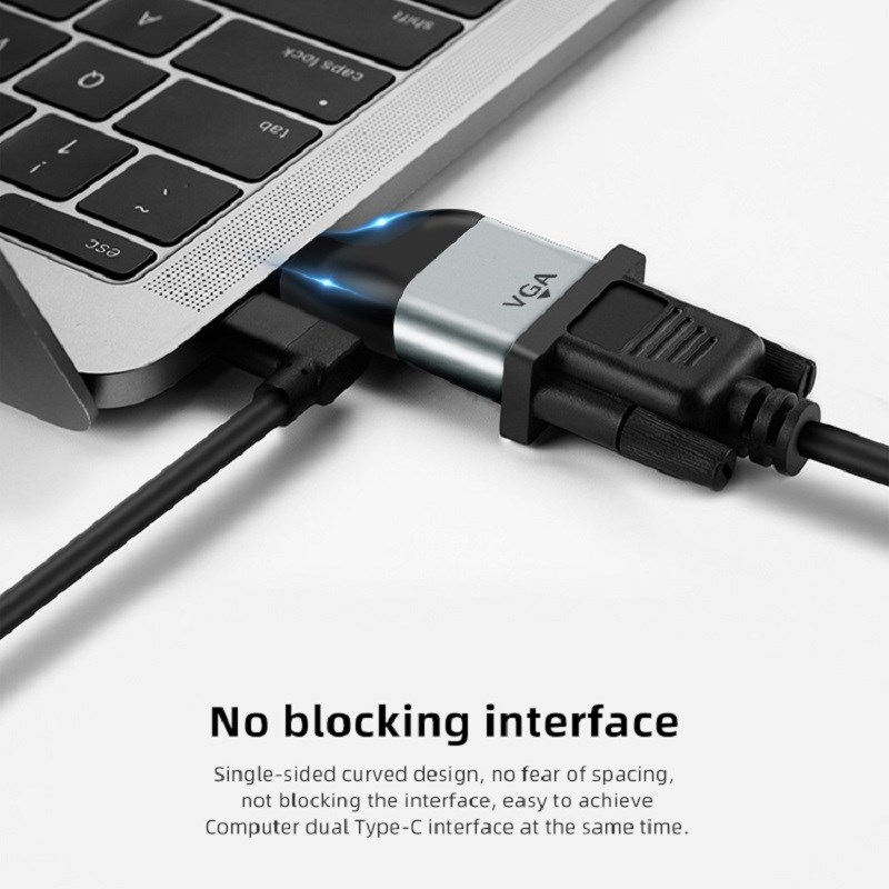 4K USB Type C To HDMI Adapter Male To Female VGA DP 8K Cabl - 图2