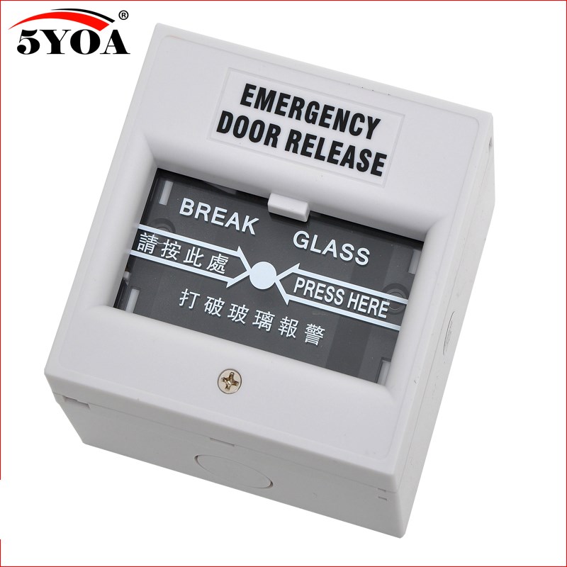 5YOA Emergency Door Release Fire Alarm swtich Break Glass Ex - 图2