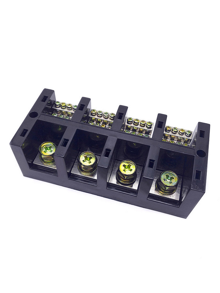三进多出分线端子大电流三相四线分线盒大功率接线端子分线器电线