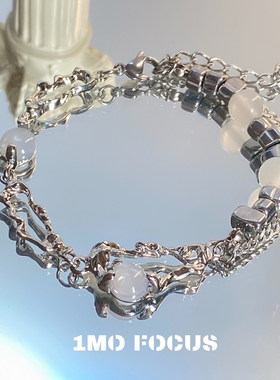 1MOFOCUS超闪猫眼石手链女