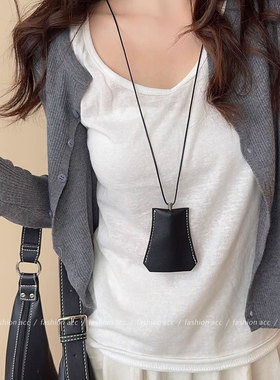 便携式眼镜挂脖链收纳包~