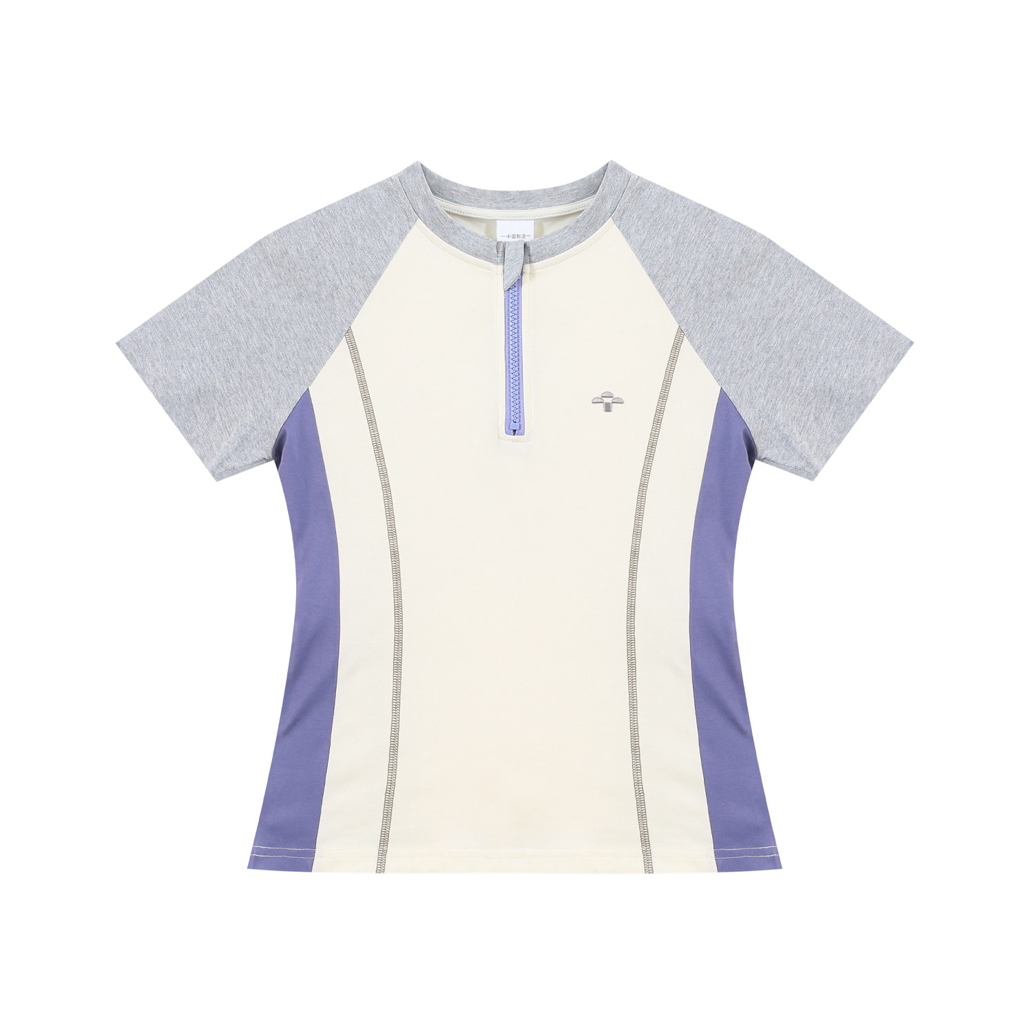 Women's summer quick-drying breathable short-sleeved shorts sports suit