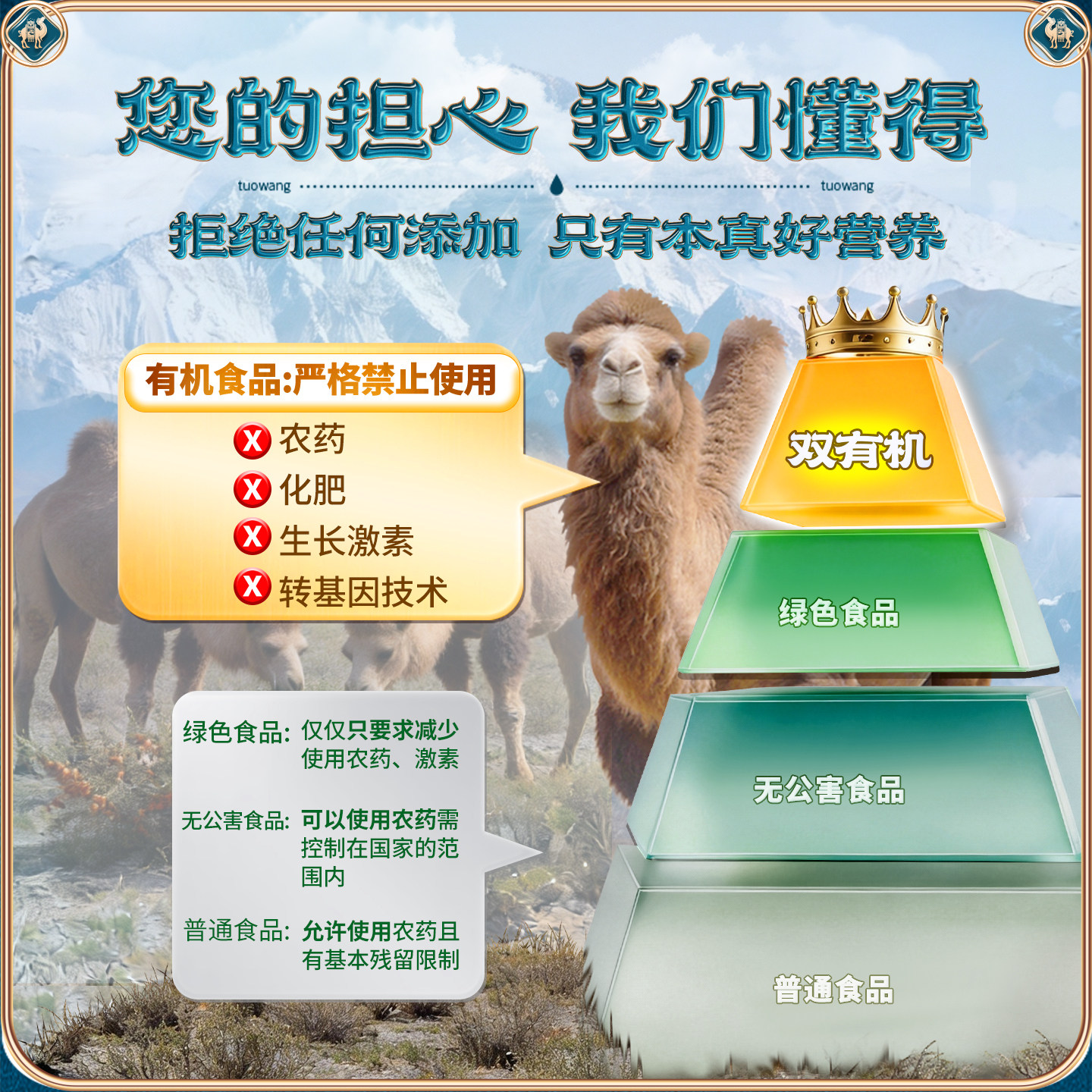 驼王有机纯骆驼奶粉正品高钙蛋白中老年新疆正宗驼乳粉官方旗舰店