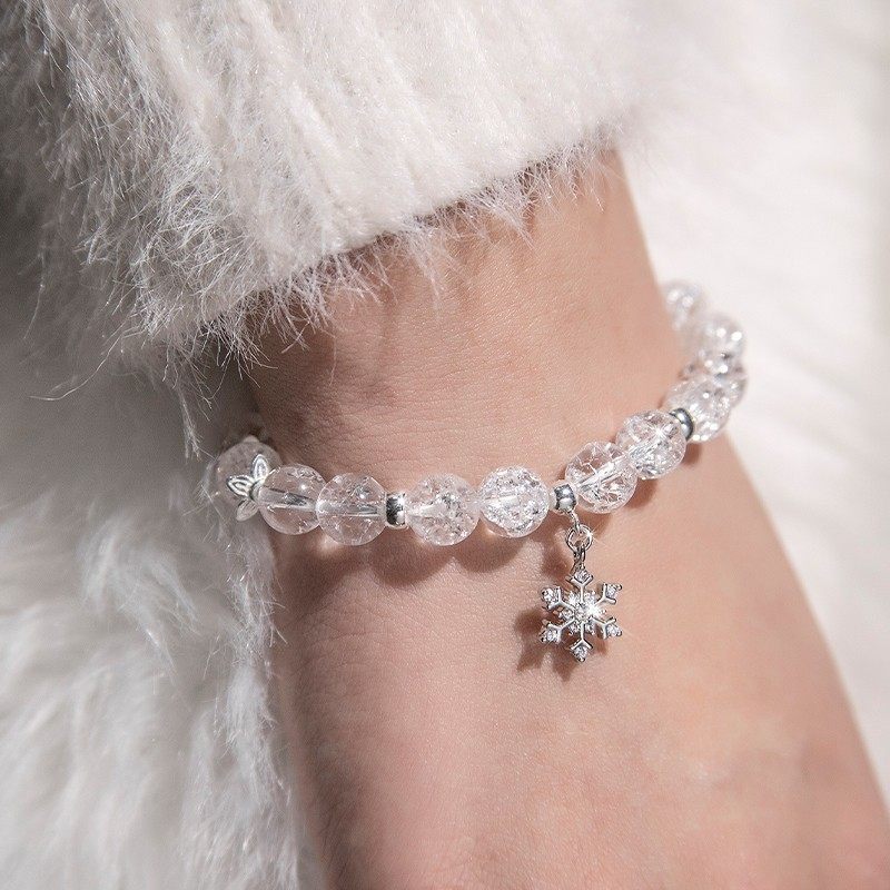 汐之新款进口锆石女百搭气质感手链 汐之首饰手链