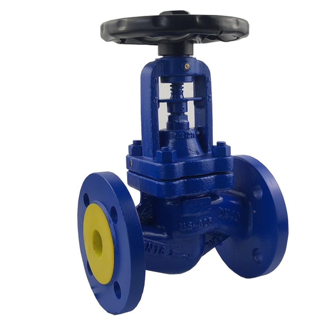 WJ41H-16C25C40C铸钢法兰波纹管截止阀德标导热油蒸汽DN25 50 80 - 图3