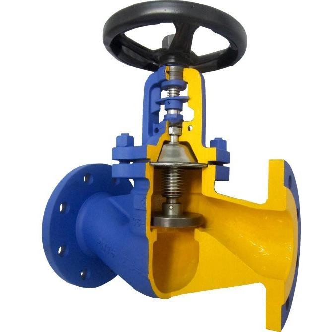 WJ41H-16C25C40C铸钢法兰波纹管截止阀德标导热油蒸汽DN25 50 80 - 图0