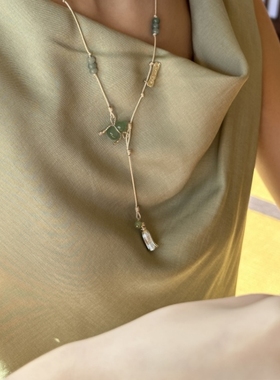 MARSEVEN 葫芦与蛇系列绳结葫芦项链原创轻奢气质高级感锁骨链