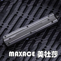 MAXACE Medusa Steel Handle Version m390 Powder Steel Damascus specular Multiple choice EDC toys