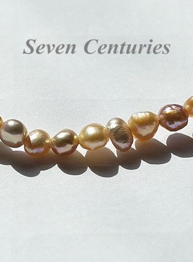 lolita糖果粉紫色小珍珠手链女孩