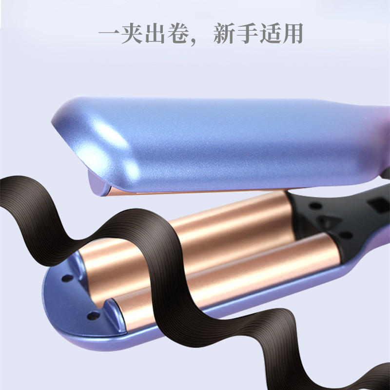 蛋卷头卷发棒女生防烫大波浪负离子不伤发持久定型玉米烫夹板32MM - 图3