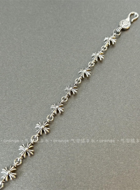 y2k朋克辣妹风十字架手链