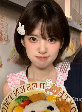 可爱miffy米菲兔侧边夹