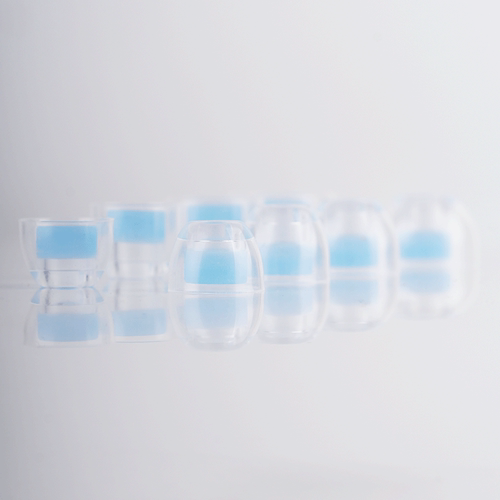 NICEHCK原道C04 淡蓝液态硅胶耳帽入耳式耳机耳塞套降噪隔音软套 - 图3