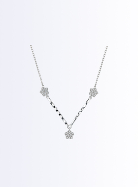 发夹星星锁骨链小众设计高级感