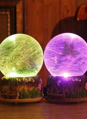 创意卡通盒飘雪闪光水晶球节日纪念情侣礼物