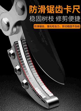 日本精工新款剪树枝专用剪刀园林果树修枝剪大剪刀园艺省力粗枝剪