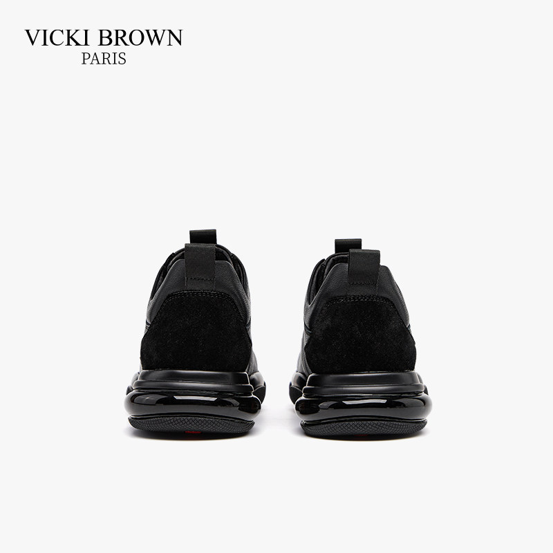 法国VB未毕登山徒步鞋VICKI BROWN黑色耐磨透气户外运动休闲男鞋,淘宝优惠券,粉丝福利购,淘宝优惠卷