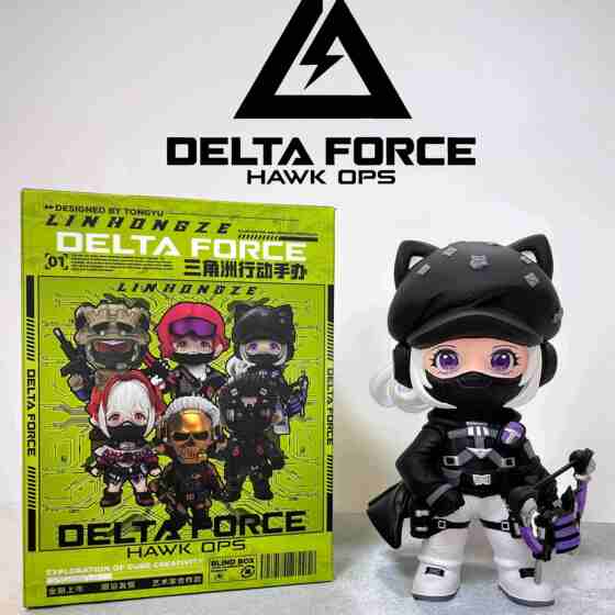 Operation Delta surrounding operator blind box model model collection ornaments as a Children's Day gift for your boyfriend