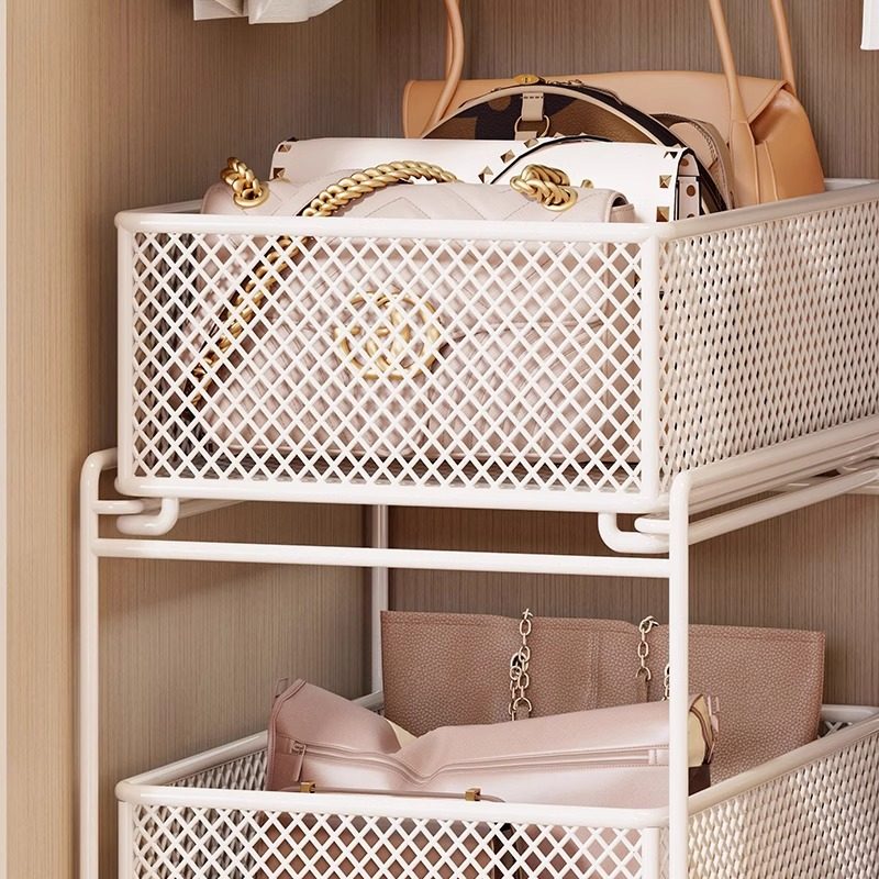 衣柜内可抽拉包包收纳分隔板的置物架存放盒抽屉架放置展示柜挂袋,淘宝优惠券,粉丝福利购,淘宝优惠卷