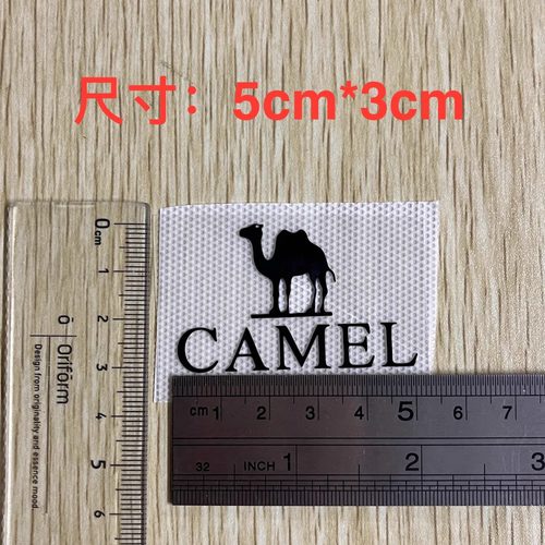 高品质服装帽烫画补丁水洗不掉色专柜在用胸标3D热转印camel logo - 图2