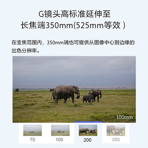 SONY 索尼 E 70-350mm F4.5-6.3 G OSS APS-C画幅超远摄变焦G镜头 - 图1