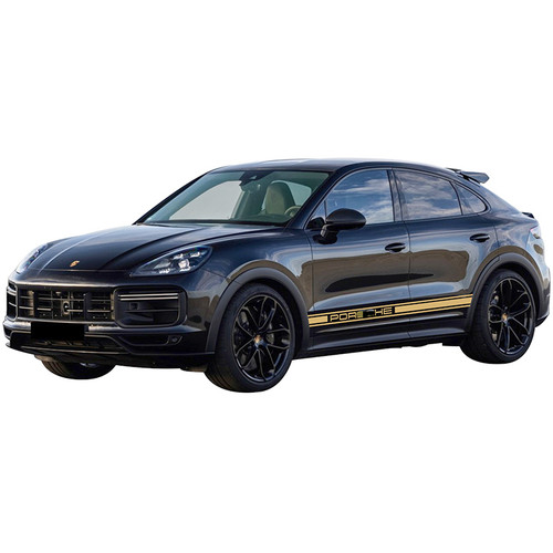 适用于保时捷卡宴车贴拉花Cayenne GTS个性改装侧裙装饰贴纸Coupe - 图3