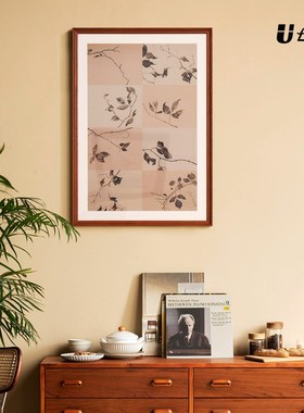 法式中古风客厅装饰画