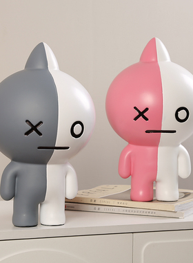 树脂卡通怪兽潮玩手办概念摆件