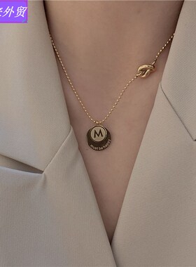 Retro Necklace female Clavicle chain temperament Simplicity