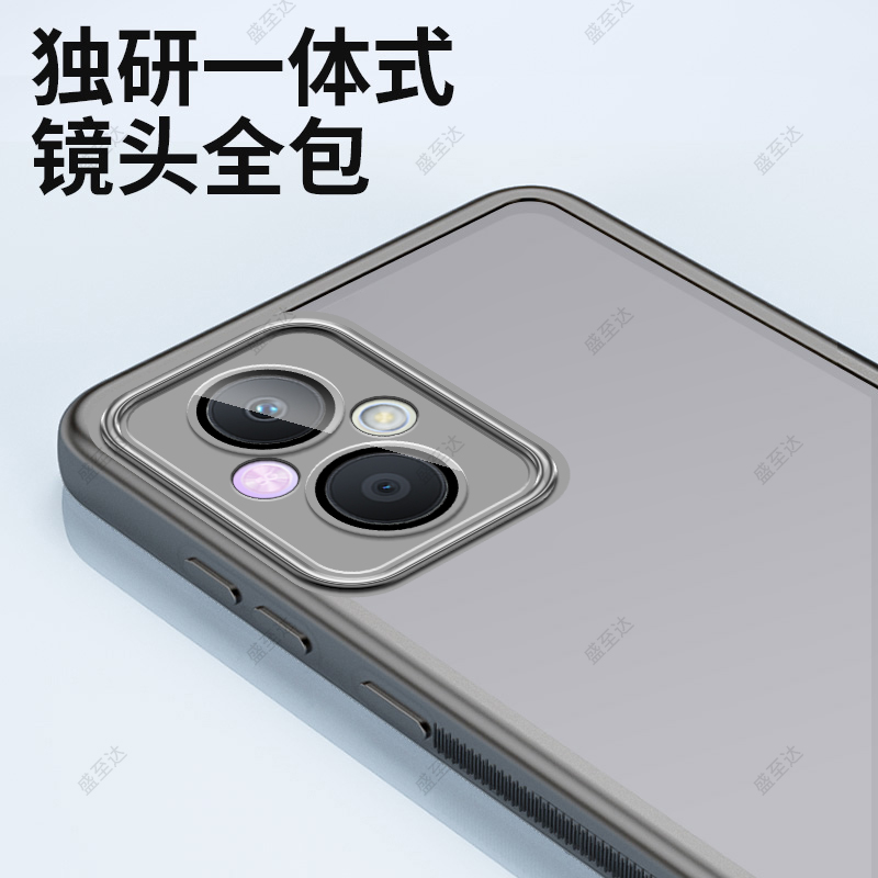 适用oppoa96手机壳自带镜头膜a96新款护镜壳A96保护套PFUM10透明硅胶oppo镜头全包5G防摔a965g男女965G外壳软 - 图0