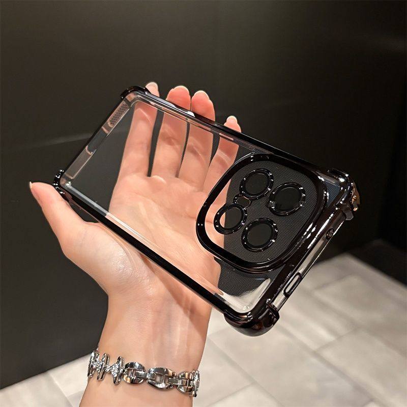 适用vivoiqoo13手机壳iqoo13保护硅胶套vivo自带镜头膜全包气囊防摔透明iq0013软壳icoo爱酷13男女新款高级感 - 图2