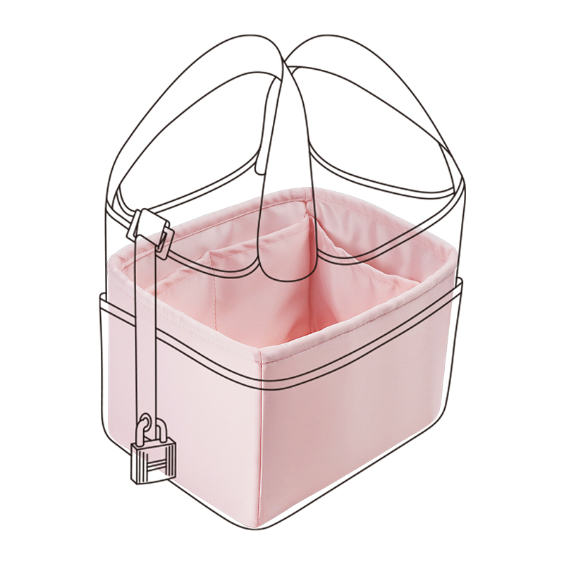 DGAZ适用于Hermes爱马仕Cargo Picotin高级绸缎内胆包包收纳整理 - 图3