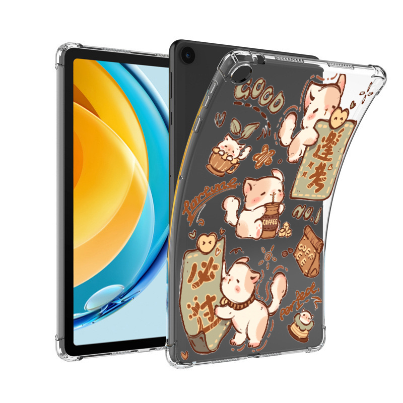 华为平板matepad11 21款保护套10.4英寸软壳dbyw09卡通bah3w59无盖bah4w29轻便m5青春版10.1可爱荣耀9壳适用 - 图2